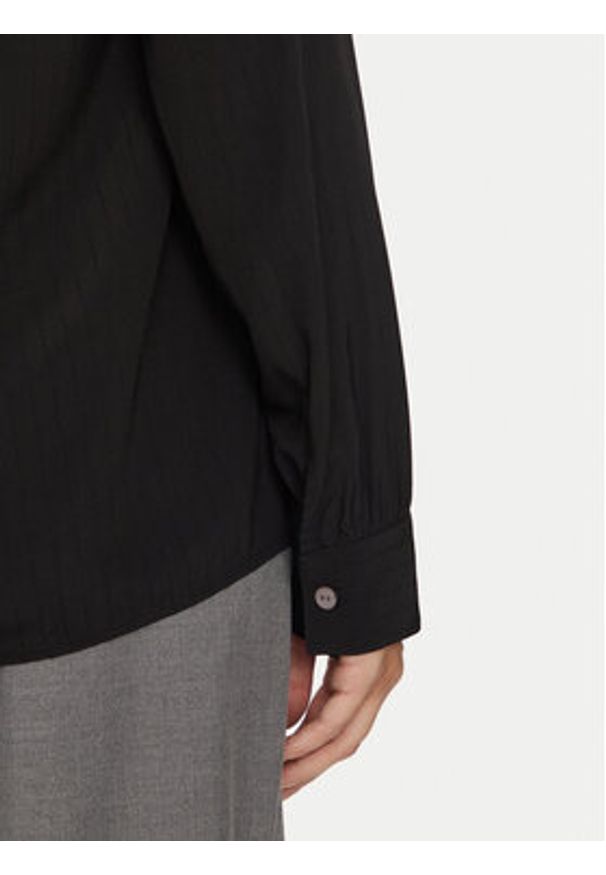 United Colors of Benetton - United Colors Of Benetton Bluzka 59WJDQ097 Czarny Regular Fit. Kolor: czarny. Materiał: syntetyk