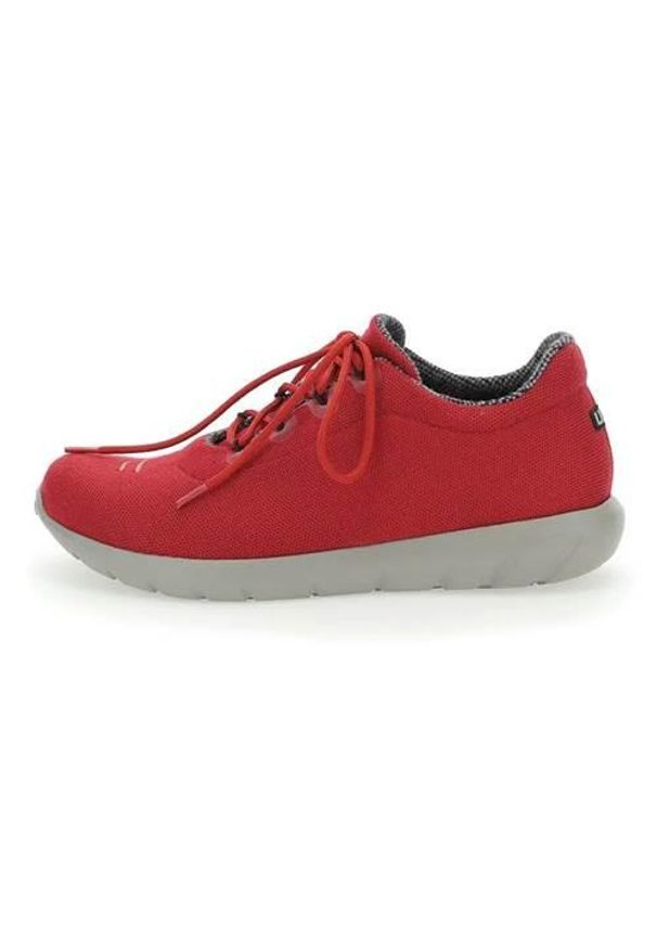 Buty do chodzenia damskie UYN Living Cloud. Kolor: czerwony. Materiał: tkanina, wełna. Szerokość cholewki: normalna. Sport: turystyka piesza