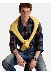 Polo Ralph Lauren Koszula 710P00524001 Kolorowy Custom Fit. Typ kołnierza: polo. Materiał: bawełna. Wzór: kolorowy #5