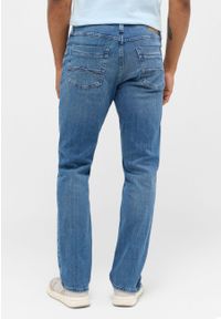 Mustang - Męskie Spodnie Jeansowe MUSTANG Washington Straight Denim Blue 1015286 5000 313. Okazja: na co dzień. Styl: elegancki, klasyczny, casual #7