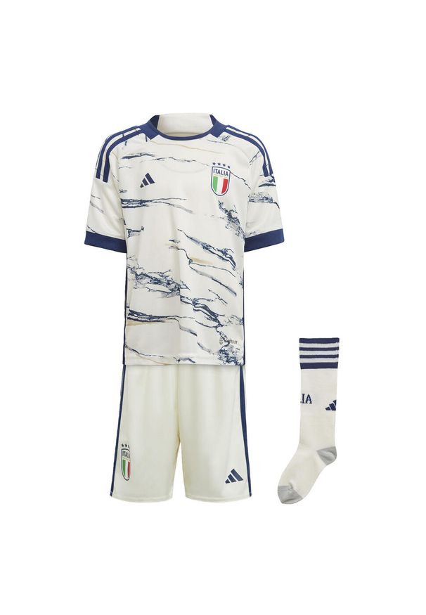 Adidas - Italy 23 Away Mini Kit. Kolor: biały