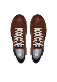 Rieker Sneakersy U0302-24 Brązowy. Kolor: brązowy #4