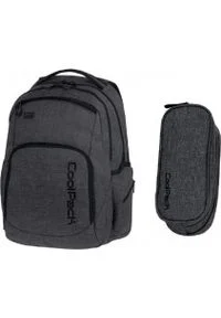 Coolpack Plecak szkolny Break czarny + piórnik. Kolor: czarny #1
