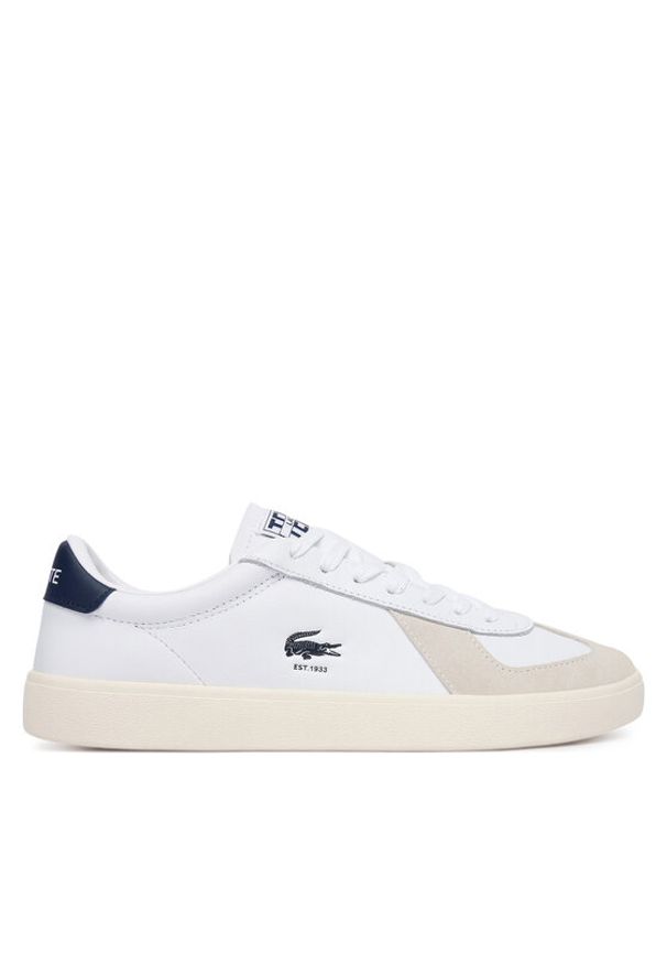 Lacoste Sneakersy Baseshot Pro 50SMA0040 Biały. Kolor: biały. Materiał: skóra