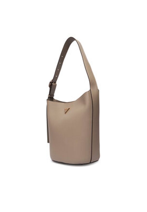 Guess Torebka Meridian II HWBG69 74040 Beżowy. Kolor: beżowy. Materiał: skórzane
