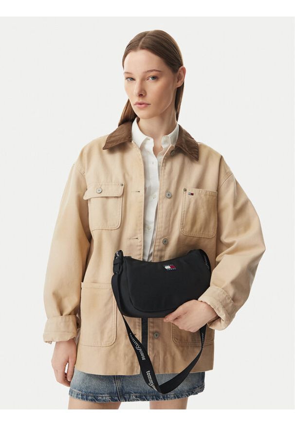 Tommy Jeans Torebka Tjw Ess Daily Shoulder Bag AW0AW18768 Czarny. Kolor: czarny