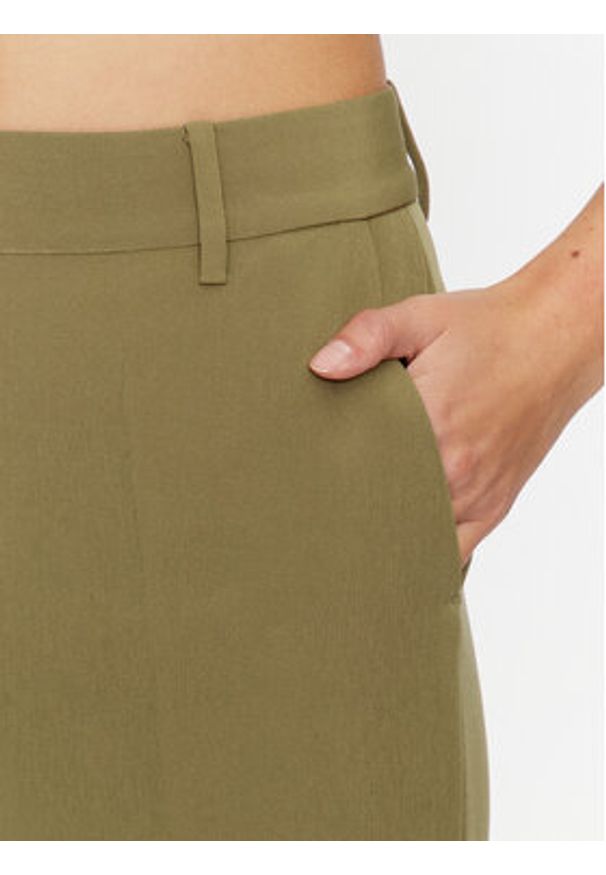 Bruuns Bazaar Spodnie materiałowe Rubysus BBW3165 Zielony Slim Fit. Kolor: zielony. Materiał: syntetyk