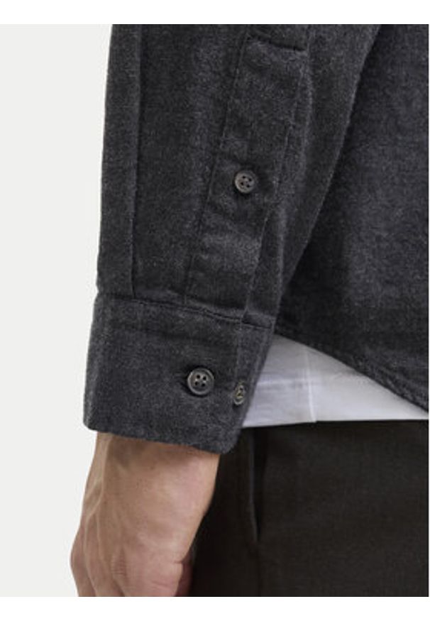 Jack & Jones Koszula Classic Melange 12278416 Szary Regular Fit. Kolor: szary. Materiał: bawełna