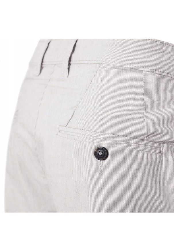 Lekkie, Bawełniane Spodnie - Wiosna, Lato - Pako Jeans - Jasny Popiel. Materiał: bawełna, elastan. Sezon: wiosna, lato