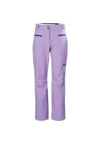 Spodnie narciarskie dla kobiet Helly Hansen Bellissimo 2. Kolor: fioletowy. Sezon: zima. Sport: narciarstwo #1