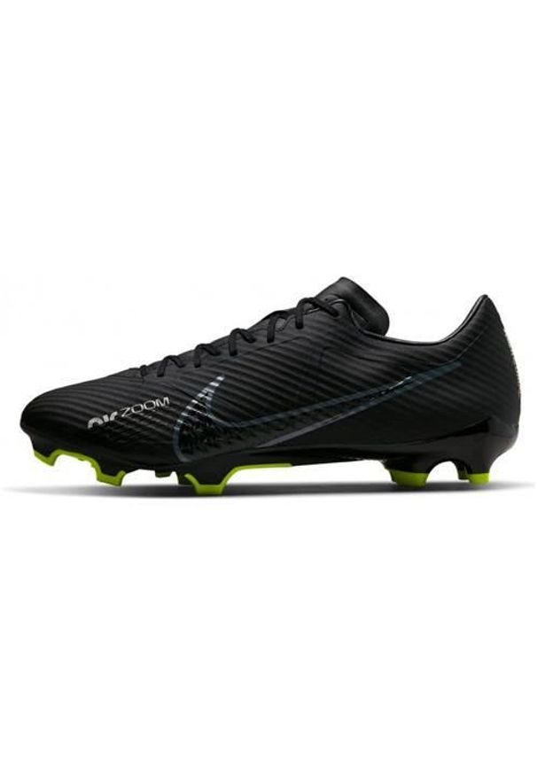 Buty piłkarskie męskie Nike Zoom Vapor 15 Academy Fgmg. Zapięcie: sznurówki. Kolor: czarny. Materiał: syntetyk, tkanina, materiał. Szerokość cholewki: normalna. Model: Nike Zoom. Sport: piłka nożna