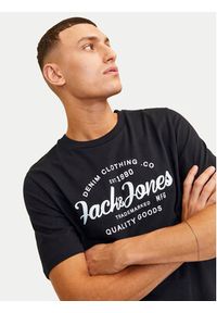 Jack & Jones - Jack&Jones T-Shirt Forest 12247972 Czarny Standard Fit. Kolor: czarny. Materiał: bawełna, syntetyk #4