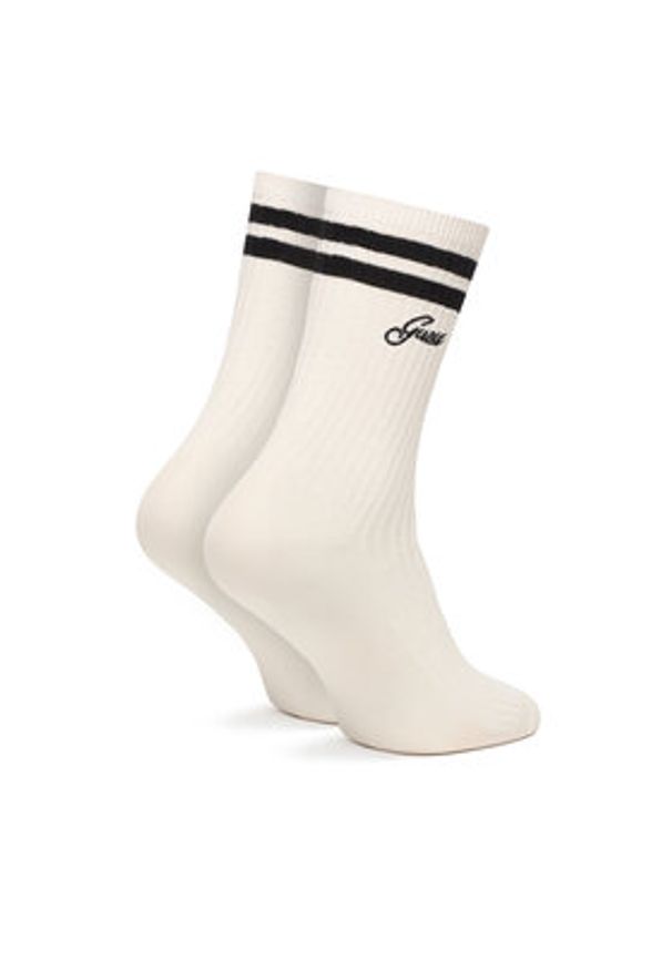 Guess Skarpety długie V5RZ04 Z3LH0 Écru. Materiał: bawełna