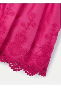 Mayoral Sukienka elegancka 3917 Różowy Regular Fit. Kolor: różowy. Materiał: bawełna. Styl: elegancki #3
