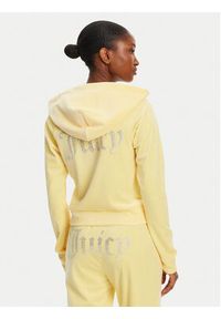 Juicy Couture Bluza Madison JCWA122001 Żółty Slim Fit. Kolor: żółty. Materiał: syntetyk #4