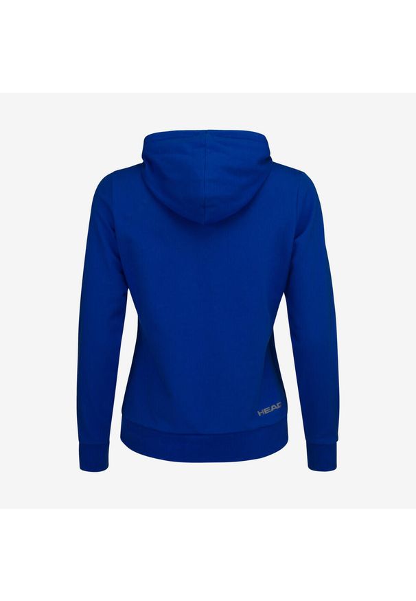 Head - Bluza z kapturem damska Club Rosie. Typ kołnierza: kaptur. Kolor: niebieski. Materiał: bawełna, materiał, tkanina, poliester