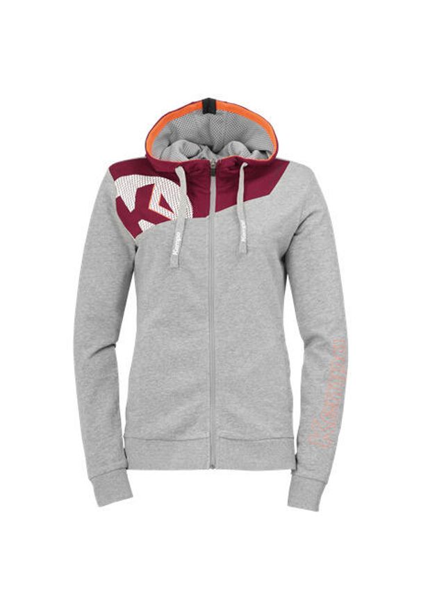 KEMPA - Kurtka damska Kempa Core 2.0. Kolor: szary, czerwony, wielokolorowy. Sport: fitness