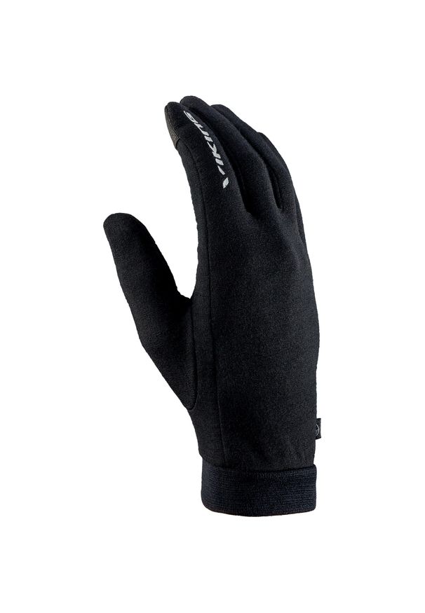 Wielofunkcyjne rękawice narciarskie Viking Alfa Merino. Kolor: czarny. Sezon: zima. Sport: narciarstwo