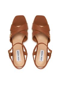 Steve Madden Espadryle 11005570 Brązowy. Kolor: brązowy. Materiał: skóra #4