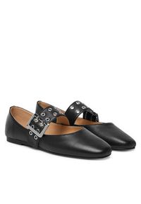 Steve Madden Baleriny Atlantica SM11004770 Czarny. Kolor: czarny. Materiał: skóra, zamsz #5