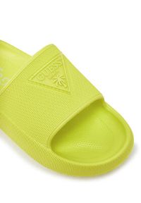 Guess Klapki E4GZ27 WG5X0 Zielony. Kolor: zielony