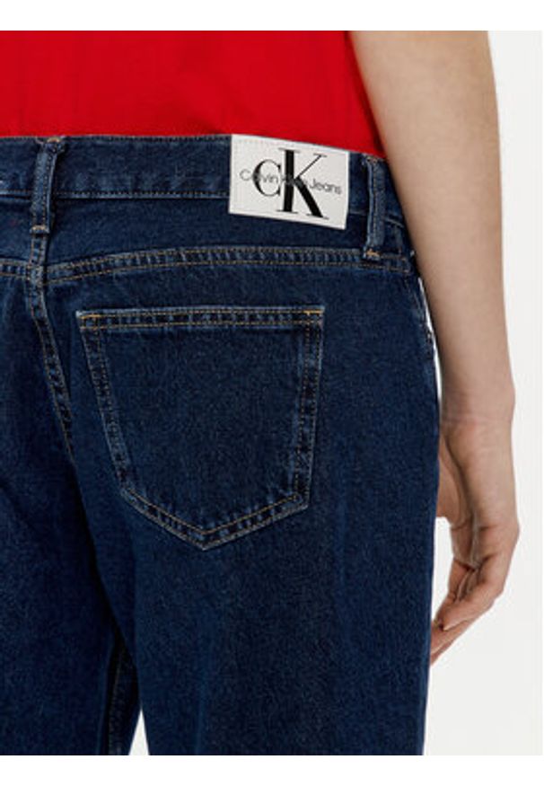 Calvin Klein Jeans Jeansy J20J223429 Granatowy Baggy Fit. Kolor: niebieski
