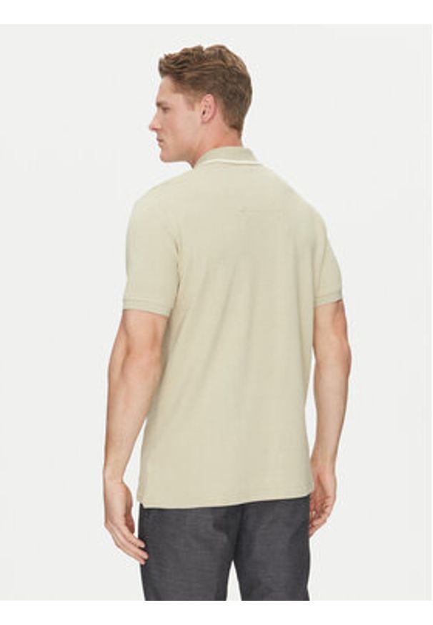 Marciano Guess Polo 5GHP08 6322A Beżowy Regular Fit. Typ kołnierza: polo. Kolor: beżowy. Materiał: bawełna