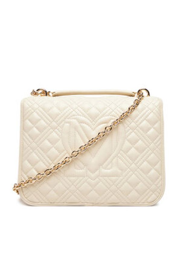 Love Moschino - LOVE MOSCHINO Torebka JC4000PP1NLA0110 Beżowy. Kolor: beżowy. Materiał: skórzane