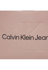 Calvin Klein Jeans Torebka Sculpted Arch Shoulderbag22 Mono K60K611548 Różowy. Kolor: różowy. Materiał: skórzane #4