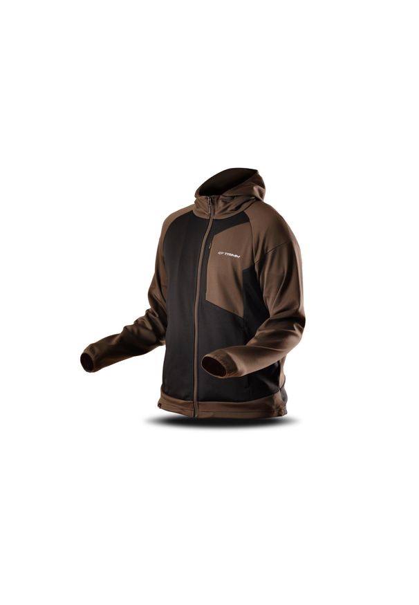 TRIMM - Bluza Trimm BART. Typ kołnierza: kaptur. Kolor: zielony. Sezon: zima. Sport: narciarstwo