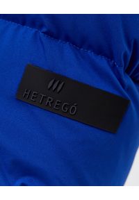 Hetrego - HETREGO - Niebieska kurtka puchowa Beryl. Typ kołnierza: kaptur. Kolor: niebieski. Materiał: puch. Sezon: zima #6