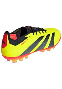 Adidas - Buty piłkarskie adidas Predator Elite 2G/3G Ag M IF3207 żółte. Zapięcie: sznurówki. Kolor: żółty. Materiał: guma. Szerokość cholewki: normalna. Sport: piłka nożna #6