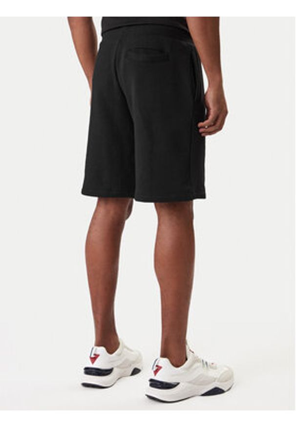 Guess Szorty sportowe Z6RD06 KAIJ1 Czarny Regular Fit. Kolor: czarny. Materiał: bawełna. Styl: sportowy