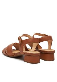 Clarks Sandały Serina35 Cross 26181346 Brązowy. Kolor: brązowy. Materiał: skóra #5