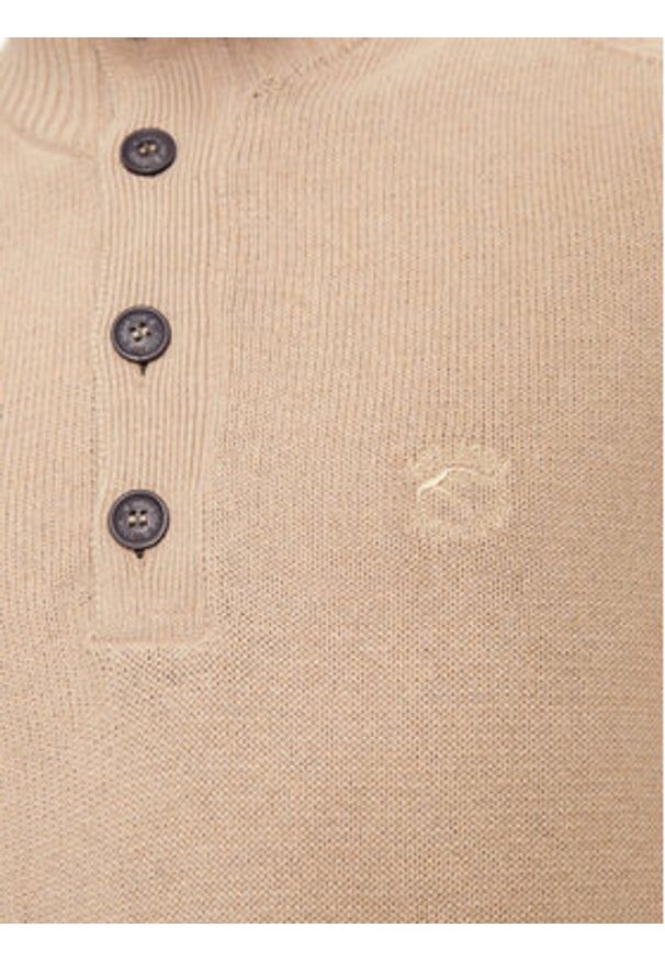 INDICODE Sweter Yosevally 35-719 Écru Regular Fit. Materiał: bawełna