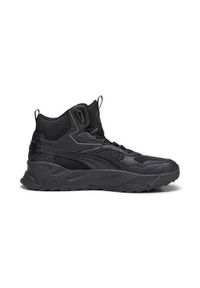 Buty do chodzenia męskie Puma Trinity Mid Hybrid. Kolor: wielokolorowy, czarny. Materiał: materiał, syntetyk. Szerokość cholewki: normalna. Sport: turystyka piesza
