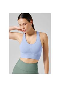 CASALL - Top sportowy dla Kobiet Casall Bezszwowy Oddychający Elastyczny. Kolor: niebieski. Sport: joga i pilates #1