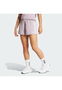 Adidas - Essentials 3-Stripes Woven Shorts. Kolor: wielokolorowy, różowy, fioletowy. Materiał: materiał