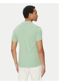 Geox Polo M5511B T3240 F3274 Zielony Regular Fit. Typ kołnierza: polo. Kolor: zielony. Materiał: bawełna #4