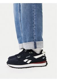 Reebok Sneakersy CEO-DRIVE AR30296MDW Granatowy. Kolor: niebieski. Materiał: skóra, zamsz #1