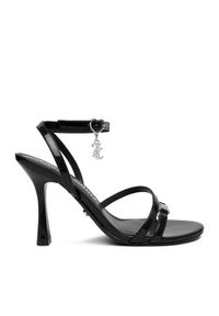 Juicy Couture Sandały EO-LS955554-8 Czarny. Kolor: czarny. Materiał: materiał #1