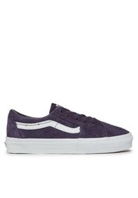 Vans Tenisówki Sk8-Low VN0009QRC9R1 Granatowy. Kolor: niebieski. Materiał: zamsz, skóra