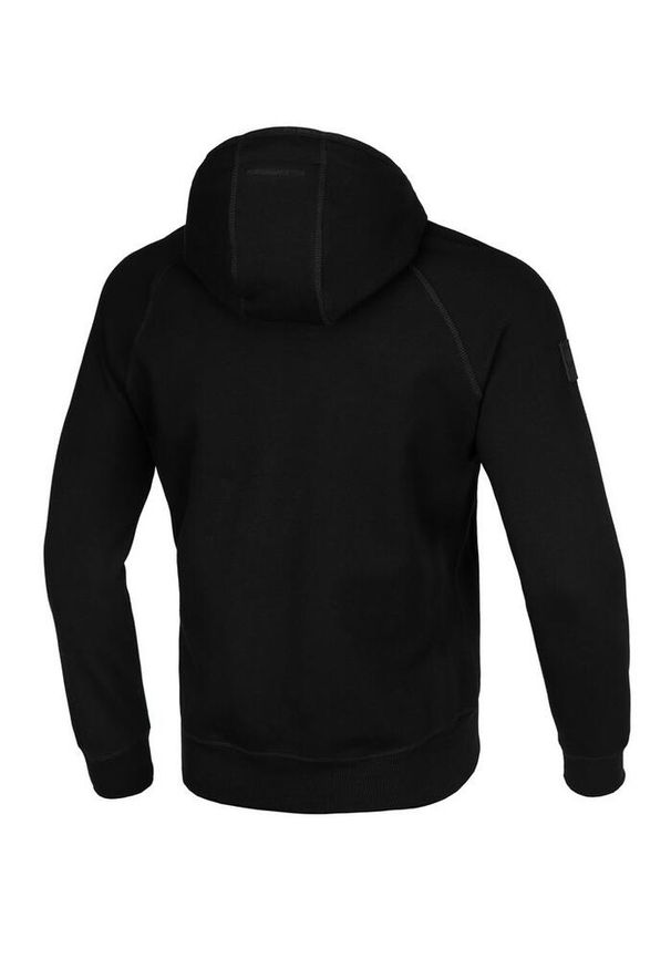 PITBULL - Bluza męska Pitbull z kapturem Bermuda. Typ kołnierza: kaptur. Kolor: czarny. Sport: fitness