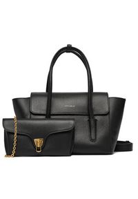 Coccinelle Torebka T8A Coccinelledouble Beat E1 T8A 18 02 01 Czarny. Kolor: czarny. Materiał: skórzane #8