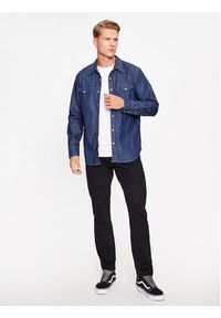 Levi's® Koszula Barstow Western Standard 85744-0000 Granatowy Standard Fit. Kolor: niebieski. Materiał: bawełna #4