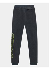 Guess Spodnie dresowe L3BQ14 KBYX0 Czarny Relaxed Fit. Kolor: czarny. Materiał: bawełna
