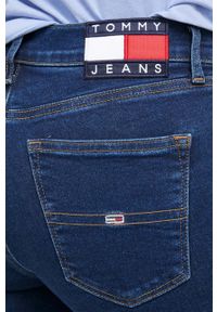 Tommy Jeans jeansy Nora damskie kolor granatowy. Kolor: niebieski #2