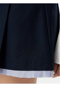 Tommy Jeans Spódnica trapezowa Varsity Pleated DW0DW22758 Granatowy Regular Fit. Kolor: niebieski. Materiał: syntetyk #3