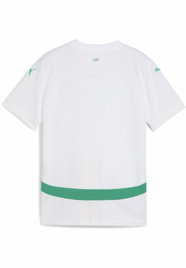 Puma - Młodzieżowa koszulka domowa Senegal 2025 PUMA White Sport Green. Kolor: biały, wielokolorowy, zielony