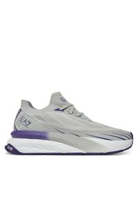 EA7 Emporio Armani Sneakersy X8X176 XK377 U478 Szary. Kolor: szary. Materiał: skóra